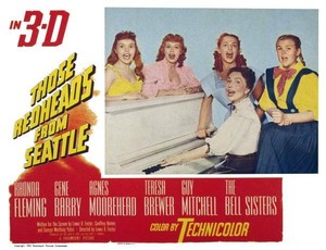 Those Redheads From Seattle Lobby Card Agnes Moorehead OLD MOVIE PHOTO