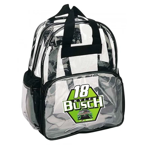 18 Kyle Busch Officially Licensed Clear Backpack Cover