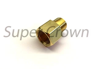M18*1,5xPT3/8 (Innen x Außen) Messing Gewinde Reduzierstück gerade Verbinder Fitting Ф12 - Bild 1 von 3
