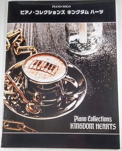 Kingdom Hearts Solo Piano Collections Book JP Release Sheet Music for 12 Songs - Picture 1 of 5