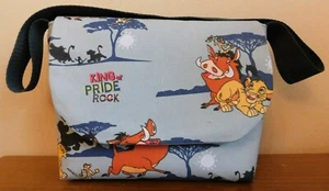 Kindergartentasche, Kindertasche 25 x 20 cm mit Timon und Pumbaa - Handarbeit - - Bild 1 von 5