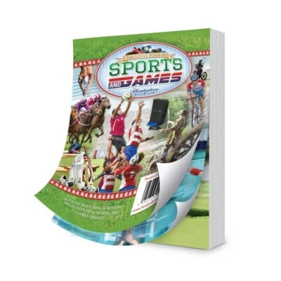 Hunkydory The Little Book of Sports and Games 144 pgs - New - Image 1 of 2