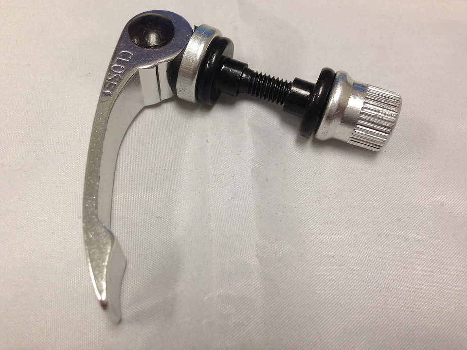 Nuevo Pincho de liberación rápida asiento de bicicleta de aleación KALLOY M8x50 mm plateado Foto 1 de 1