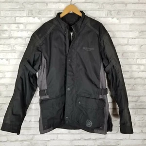 Triumph Men's Nylon Motorcycle Jacket Black Large - Picture 1 of 12