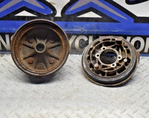 F1-4 REAR BRAKE DRUM HUB PLATE 94 YAMAHA KODIAK YFM400 YFM 400 4X4 FREE US SH - Picture 1 of 8