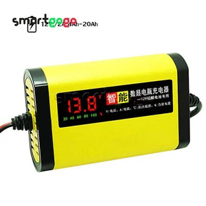 Auto 3Stages Car Motorcycle Battery Charger 12V 2A AGM Lead Acid digital BSG - Picture 1 of 12