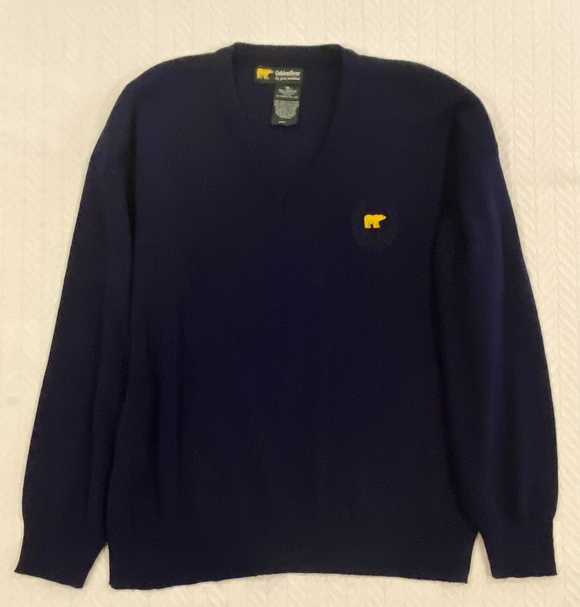 1960's \"Jack Nicklaus by REVERE\" モヘアセーター NOS 60-70's Jack Nicklaus by Revere mohair x wool knit