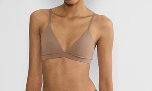 Aritzia Toasty Triangle Countour Bralette Size M New - Picture 1 of 11