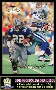 1998 Topps Gold Label #90 Emmitt Smith Dallas Cowboys - Picture 1 of 2