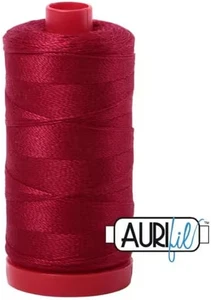Aurifil Mako Cotton Thread Solid 12wt 100% Long Staple Egyptian Cotton - Picture 1 of 1