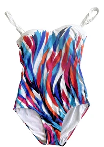 Jantzen Badeanzug Einteiler Paint Splash 6 - Bild 1 von 4