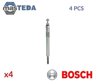 0 250 202 065 ENGINE GLOW PLUGS BOSCH 4PCS FOR VAUXHALL BRAVA,FRONTERA I - Picture 1 of 9