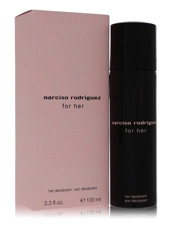NARCISCO RODRIGUEZ FOR HER DEODORANT SPRAY 100 ML/3.3 FL.OZ. NIB - Image 1 of 4