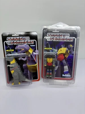 Transformers Grimlock Set Reaction Super7 Figures With Star Protech Case - Image 1 of 4