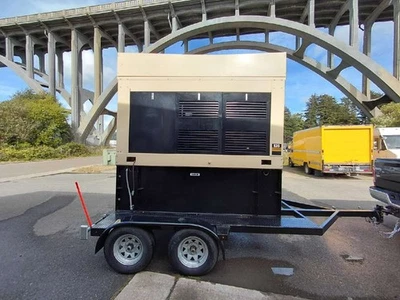 Kohler Generator 135kw with trailer LARGE - Image 1 of 4