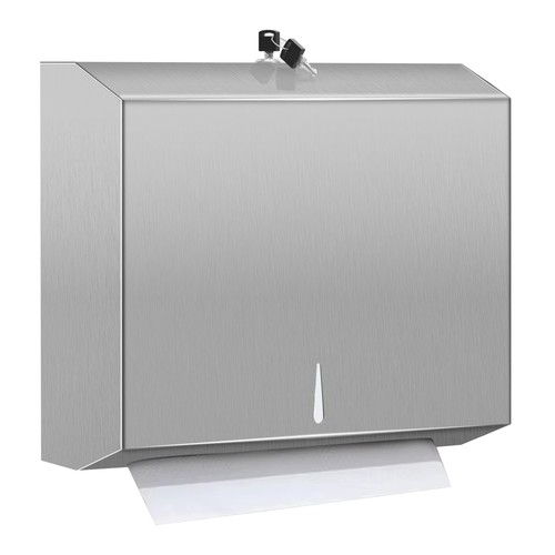 Comercial Paper Towel Dispenser Wall Mount, Stainless Steel Hand Towel ...