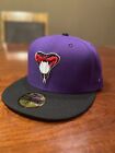 Hat Club Exclusive MLB Arizona Diamondbacks Tdot 7 3/4 Fitted Hat Purple
