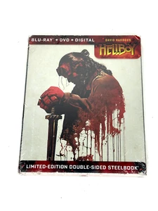 Hellboy Blu-ray DVD 2019 Limited Edition Steelbook with Slipcover NEW Sealed - Picture 1 of 4