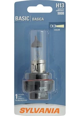 Sylvania Silverstar H13 9008 High Performance Headlight Bulb - Image 1 of 3