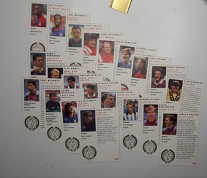 21 x Panini  92 cards, Ian Wright, Andy Goram etc