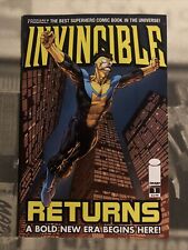 Invincible Returns #1 Key 1st Grand Regent Thragg David Finch Image Comic B#34JL