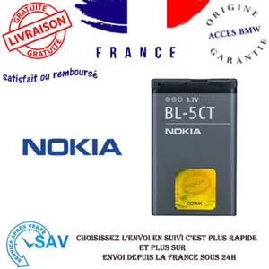 Originale Batterie NOKIA BL 5CT POUR NOKIA C5 - Photo 1 sur 1