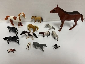 Konvolut 14 Breyer Safari Ltd Schleich Greenbrier Pferde - Bild 1 von 7