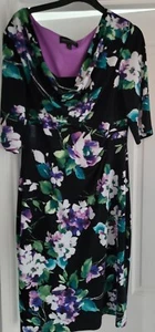 Ladies Women's Floral Dress Size 12 - Picture 1 of 4