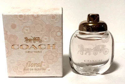 Perfume en miniatura Coach Floral EDP Splash para mujer 4,5 ml nuevo en caja Foto 1 de 4
