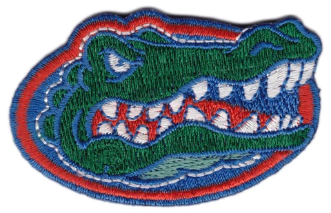 FLORIDA GATORS NCAA COLLEGE 2.5" MASCOT LOGO TEAM PATCH Cover