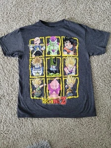 Dragon Ball Z Kids T Shirt Small Gray D - Picture 1 of 5