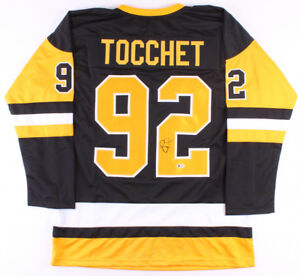 Rick Tocchet Signed Pittsburgh Penguins Jersey (Beckett COA) Career 1984–2002