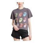 The Rolling Stones Tongues Graphic Tee Multicolored On Grey Size Medium 
