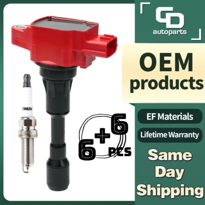 UF638 升级点火线圈 + 火花塞适用于 3.8L 日产 GT-R 2009-2021 Nismo — 第 1/4 张图片