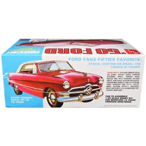 Skill 2 Model Kit 1950 Ford Convertible "Street Rods" 3-in-1 Kit 1/25 Scale M... - Picture 1 of 4