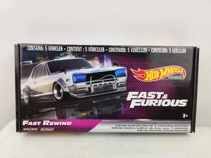 Hot Wheels 2020 Fast & Furious Fast Rewind Premium Boxed Set 5 Nissan Skyline - Picture 1 of 24