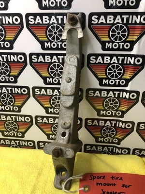 Vespa Largeframe, Smallframe Behind Legshield Spare wheel Carrier 10 inch wheels - Image 1 of 4