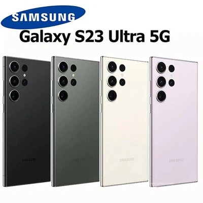 New Sealed Samsung Galaxy S23 Ultra 5G 256GB GSM/CDMA Factory Unlocked Phone - Image 1 of 4
