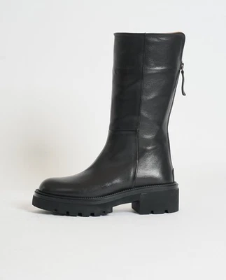 Anfibi donna Albano in pelle liscia - Imagen 1 de 3