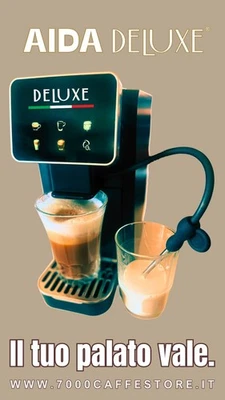MACCHINA MULTIFUNZIONE A CIALDE ESE CON VAPORE AIDA DELUXE + 150 CIALDE OMAGGIO - Image 1 of 4