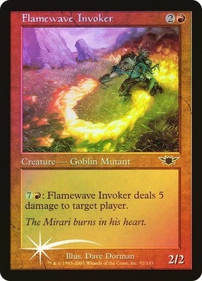 Legions MTG  FOIL  Flamewave Invoker  Magic - Image 1 of 2