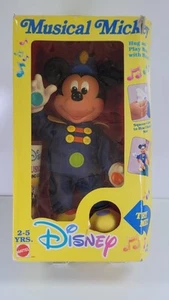 Bambola Disney Musical Topolino Band Leader 1990 di Mattel scatola originale sigillata - Foto 1 di 12