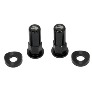 Tusk Rim Lock Nut/Spacer Kit Black For HUSABERG FE 450 2009-2014 - Picture 1 of 7