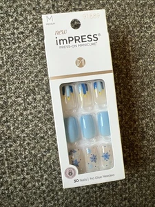 Kiss Impress Noble Light Chanukka Press on Menora Kerzen Nägel 30 Stück Medium - Bild 1 von 1