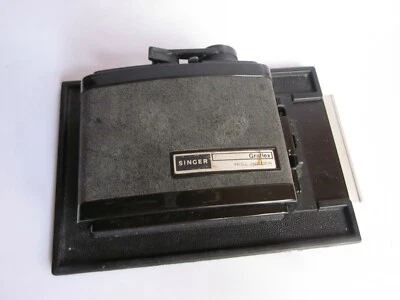 Singer Graflex Graphic USA Roll Film Holder RH12 120 Film 4x5 Back 6x6cm 12 Exp - Image 1 of 4