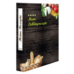 PRICARO Rezeptordner "Mediterran" A5 1 Stück Ringbuch Ordner für DIY Rezepte - Bild 1 von 7