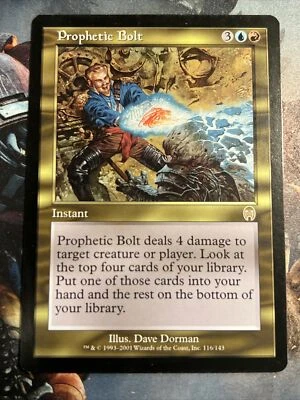 1x Prophetic Bolt Apocalypse LP MTG Magic the Gathering x1 MKE - Image 1 of 2