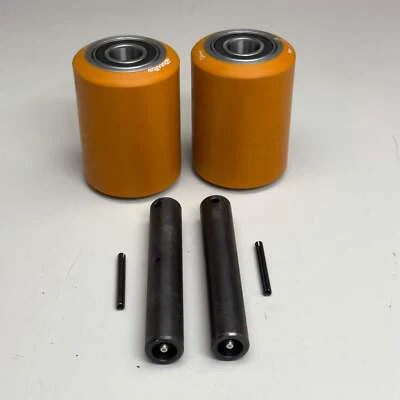 DURARUN Poly Load Wheel Kit for Electric Pallet Jack Truck W/ Axles 95A