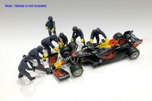 Set 7 Mechanical Equipment Red Bull 1:18 American Diorama - Picture 1 of 3
