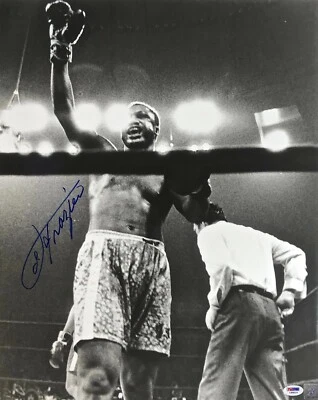 JOE FRAZIER Autographed Hand SIGNED Large 16x20 PHOTO BOXING PSA/DNA AUTHENTIC  - Image 1 of 4